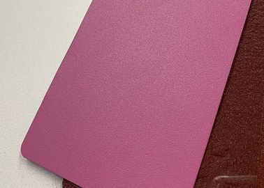 Epoxy Polyester Thermoset Pink Sandy Powder Coating, Tekstur Powder Coating Paint