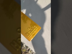 lapisan kekuatan warna krom emas