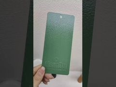 Lapisan bubuk hijau berkerut yang sangat tahan lama untuk menutupi cacat dan kekurangan