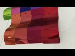 warna cat bubuk poliester ilusi krom ganda untuk pelapisan logam