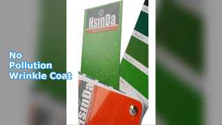 Eco Wrinkle Powder Coat Tanpa Semprotan Polusi