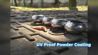 Lapisan Eksterior Tahan UV Lapisan Serbuk Tahan Lama