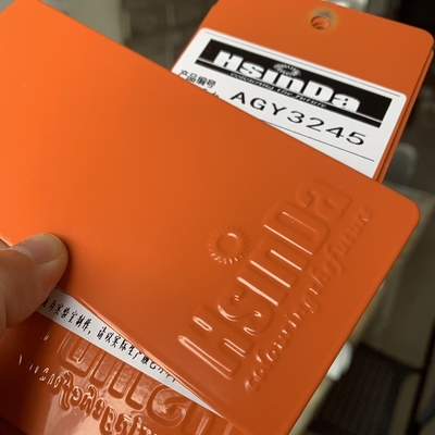 Epoxy Polyester Warna Oranye Lapisan Serbuk Elektrostatik Untuk Rak Penyimpanan