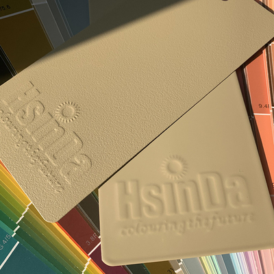 Toyota Beige Color Powder Paint Tahan Gores Untuk Suku Cadang Mobil