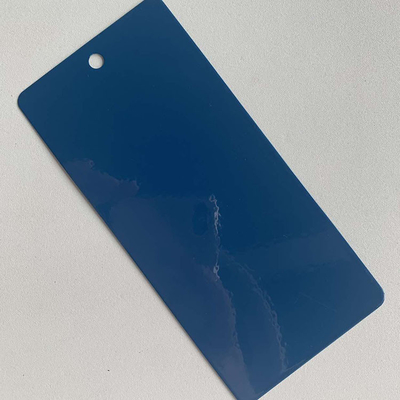 Turquoise blue electrostatic spray epoxy polyester powder coating