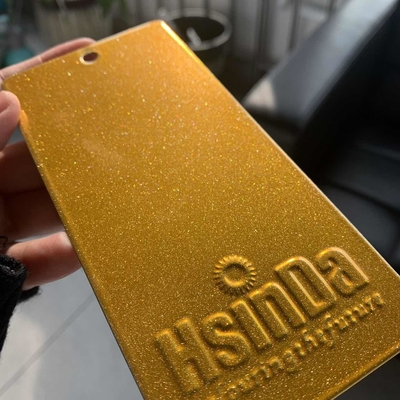 Chrome Gold Sparkle Metallic Electrostatic Powder Coating for Furniture Boat Appliance Paint (Pengelolaan bubuk elektrostatik logam untuk perabotan perahu dan peralatan perahu)