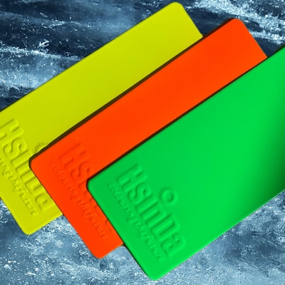 Efek Neon Epoxy Polyester Powder Coating Cat Pigmen Warna Neon