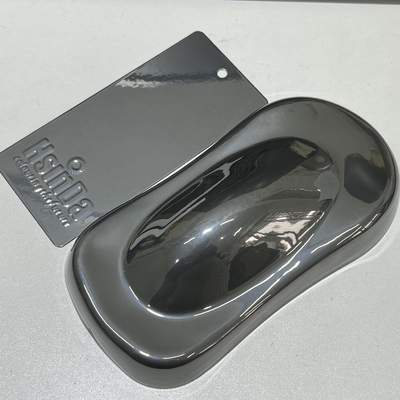 Pembersihan mudah Chrome Mirror Powder Coating Epoxy Polyester Resin Pigment untuk Metal Finish Roda dan bingkai sepeda motor Varnish