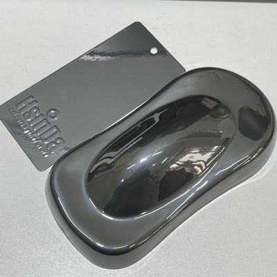 Pembersihan mudah Chrome Mirror Powder Coating Epoxy Polyester Resin Pigment untuk Metal Finish Roda dan bingkai sepeda motor Varnish