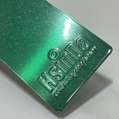 Epoxy-Polyester Resin Metallic Powder Coat Ketahanan tinggi untuk perlindungan substrat logam dan umur panjang