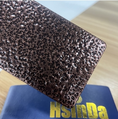 Antique Copper Hammertone Powder Coating Paint untuk permukaan logam