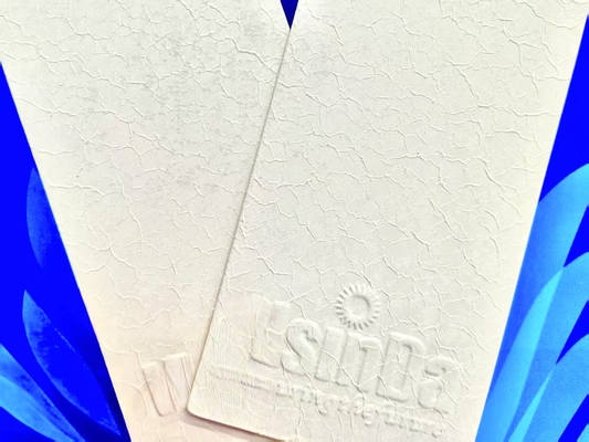 Grosir Tekstur Buaya Putih Powder Coating Untuk Dekorasi Dalam Ruang