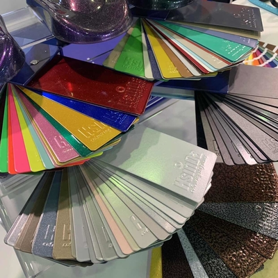Thermosetting Epoxy Polyester Powder Coating, Ral Powder Coat Untuk Mebel Logam
