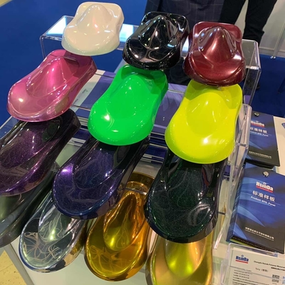 Disesuaikan Permen Warna Thermoset Powder Coating Cat Bening Anti Karat