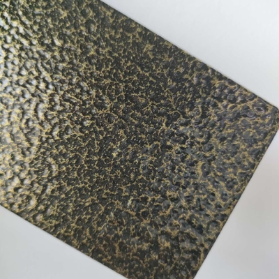Anti karat Antique Brass Gold Hammer hybid Powder Paint untuk Carbon Steel Shelf Polyester Powder Coating