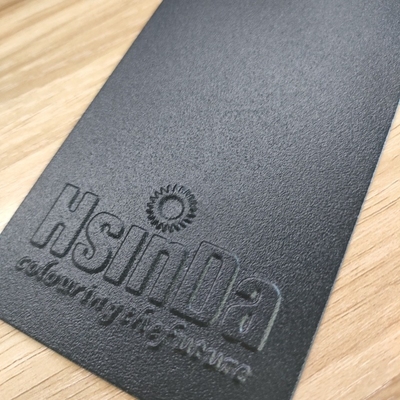 Hsinda Pabrik Pasokan RAL Warna Hitam Pasir Tekstur Powder Coating dry paint spray untuk lampu luar ruangan Polyester Powder Coat