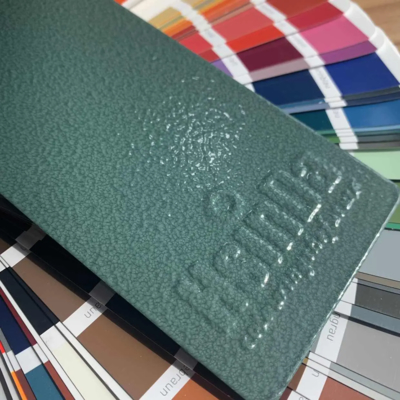Super tahan lama warna hijau Epoxy Polyester Powder Coating Spray Paint 8-10 Tahun Outdoor Metal Coat untuk perahu