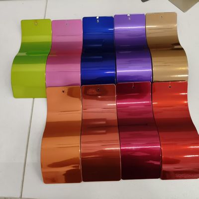 Cat Lapisan Bubuk Chrome 50kg untuk Logam dengan High Gloss Finish