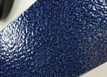 Blue Hammer Tekstur Thermosetting terbuka Powder Coating Efek Logam