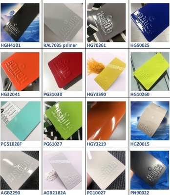 Indoor Outdoor Epoxy Polyester Powder Coating 180-200 Derajat Curing